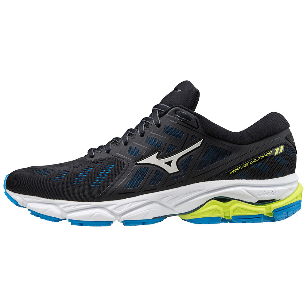 Scarpe Running Mizuno Wave Ultima 11 Uomo - Nere/Bianche/Blu - 31789-YMCE